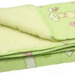 Couverture en laine de mouton pour nouveau-né d'hiver
