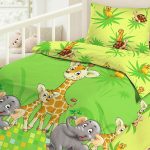 Literie Afrique dans le berceau de bébé