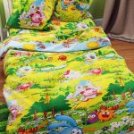 Linge de lit Smeshariki pour le berceau