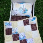 Patchwork de literie pour un petit lit