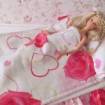 Parure de lit pour petites pupes