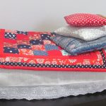 Parure de lit rustique fait main