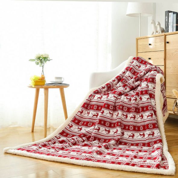 Couvertures en laine belles et confortables