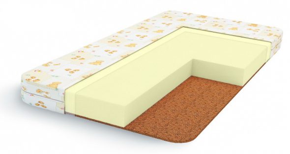 Matelas pour enfants sans ressort des deux côtés