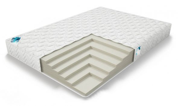 Matelas sans ressorts de 6 couches