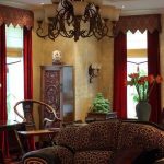 Rideaux de Bourgogne - les éléments de luxe à l'intérieur