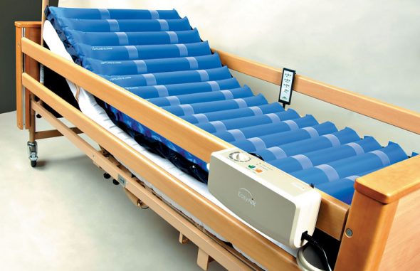 Pour éviter les escarres, utilisez un matelas spécial.