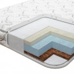 Matelas sans ressort pour enfants dans la coupe