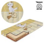 Matelas bébé mousse de noix de coco Baby Tex Chats