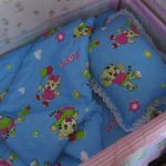 Literie de bébé pour un garçon avec ses propres mains