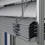 Lattes en alliage d'aluminium en forme de C