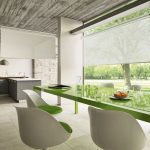 Salon design dans un style minimaliste