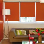 Rideaux ouverts marrons