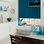 Stores en tissu noir