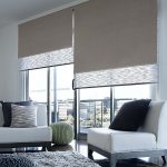 Tipo de rolo de cortinas duplas