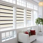 Salon intérieur en blanc