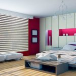 Design de chambre dans un style moderne