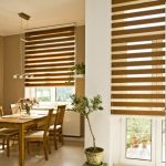 L'intérieur de la salle à manger dans une maison privée