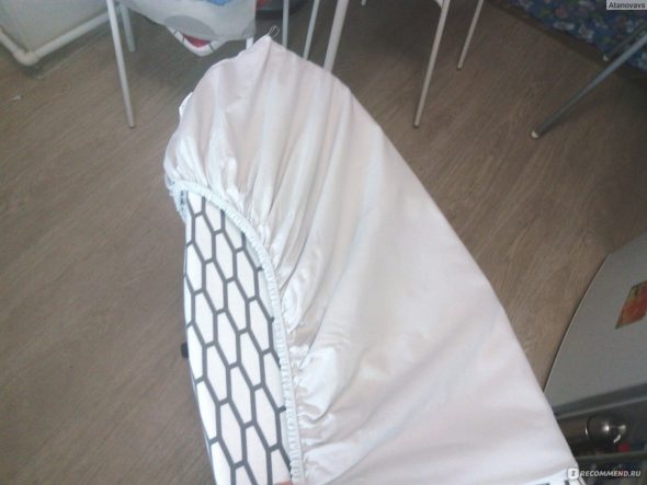 Spanningsdoek strijken