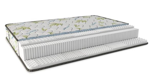 Matelas en latex combiné