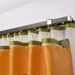 Eaves for curtains ceiling double-row