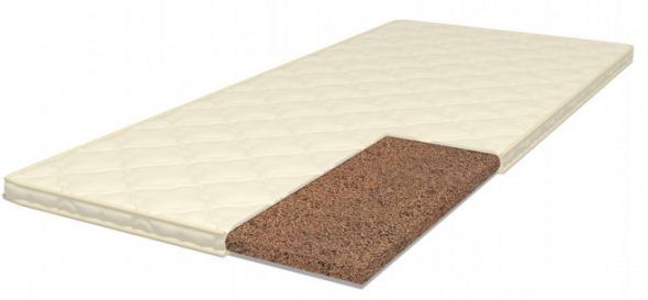 Couverture de matelas de noix de coco