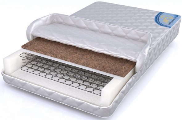 Matelas à ressorts combiné