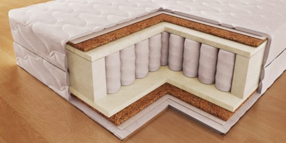 Matelas avec bloc à ressorts indépendant