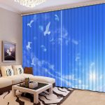 Rideaux de ciel 3D