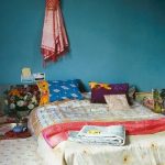 Lit insolite à l'étage pour la chambre