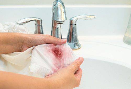 Utilisez de l'eau froide