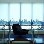 Conception de rideau de bureau