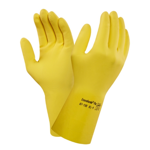 Gants en caoutchouc