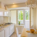 Design de cuisine dans les tons beiges