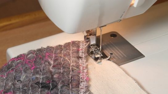 Etui en tissu et ouatine