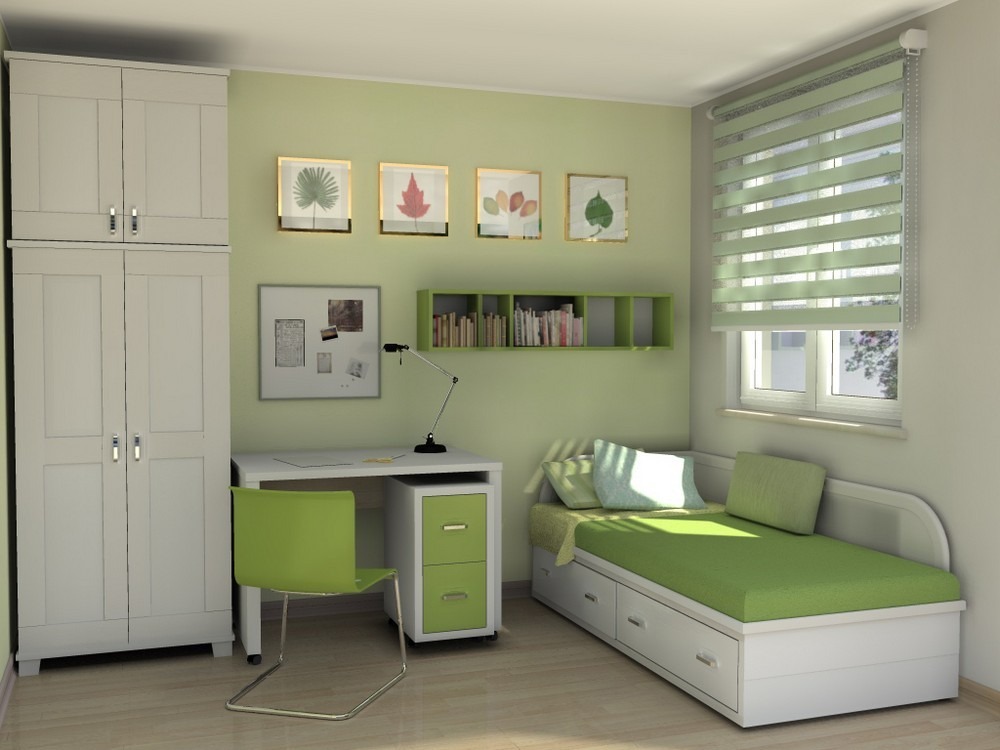 Conception de la chambre des enfants avec des volets roulants jour et nuit