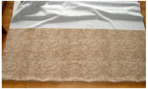 Tissu se dépliant