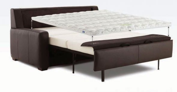 Mince matelas pour le canapé