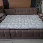 Surmatelas moelleux confortable pouvant être roulé en rouleau