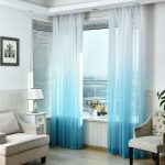 Rideaux d'air avec une coloration inhabituelle