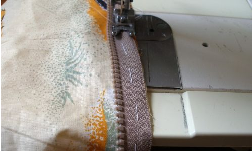 Coudre une fermeture à glissière