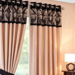Riel de cortina de aluminio con ojales