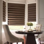 Cortinas romanas automáticas de tejido muy grueso.
