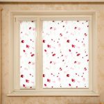 Decorative roller blinds for windows