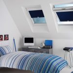 Conception de la chambre des enfants dans le grenier
