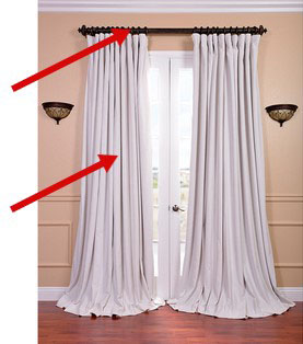 Rideaux et corniches