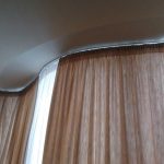 Corniche flexible en forme de vague