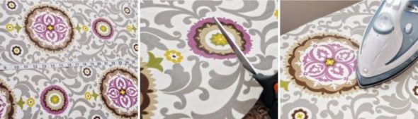 Well steam and iron the fabric