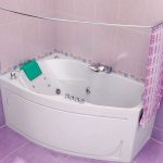 Gronda per un bagno asimmetrico