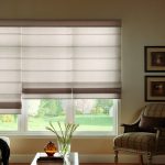 La versión clásica de las cortinas romanas ligeras.